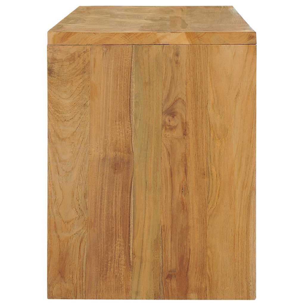 tv-skab 100x35x45 cm massivt teaktræ