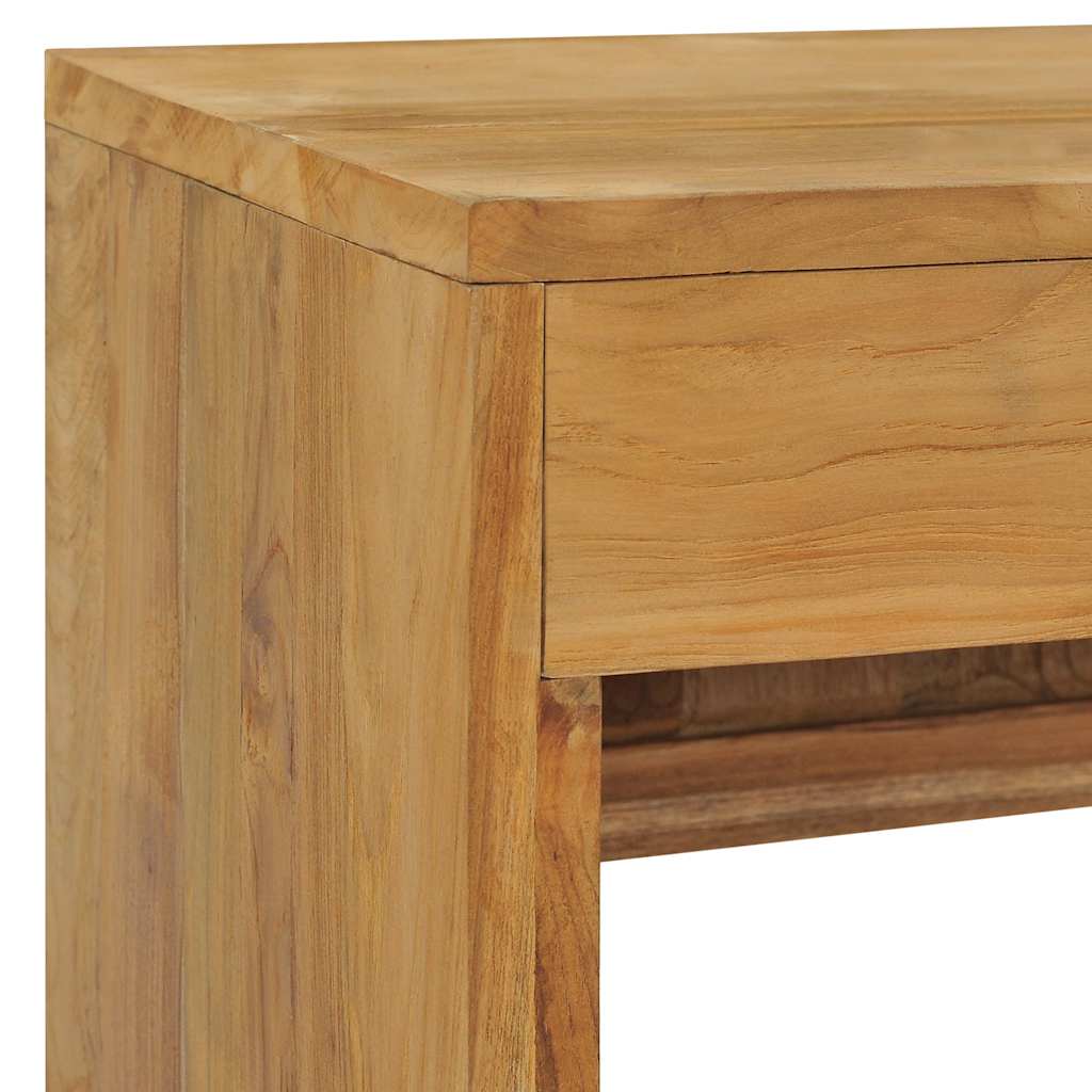 tv-skab 100x35x45 cm massivt teaktræ