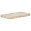 hynder til pallesofa 2 stk. bomuld beige