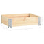 palleramme 60x80 cm massivt fyrretræ