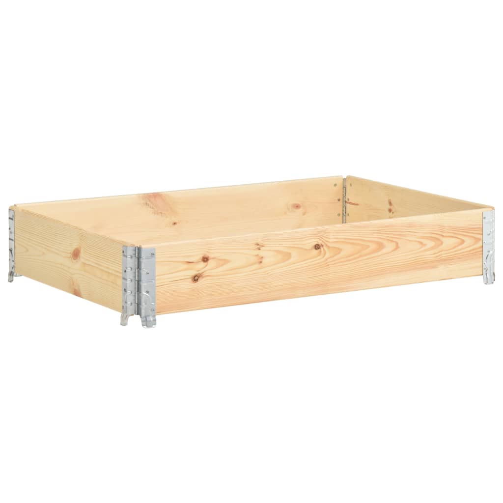 palleramme 80x120 cm massivt fyrretræ
