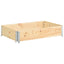 pallekasse 50x100 cm massivt fyrretræ