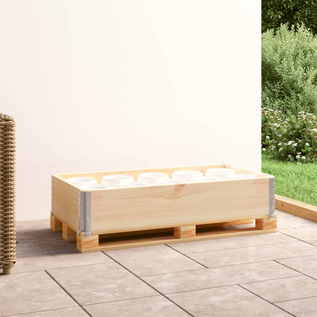 pallekasse 50x100 cm massivt fyrretræ