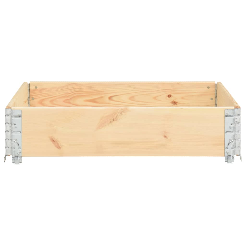 palleramme 100x100 cm massivt fyrretræ