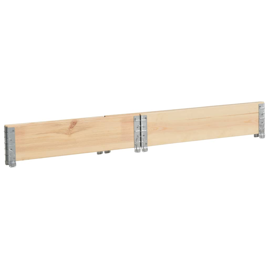palleramme 100x100 cm massivt fyrretræ