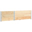 pallerammer: 3 stk. 100x150 cm massivt fyrretræ
