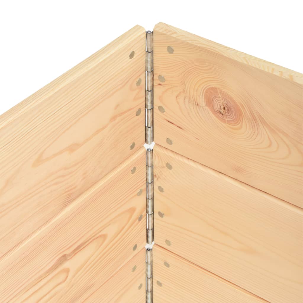 pallerammer: 3 stk. 100x150 cm massivt fyrretræ