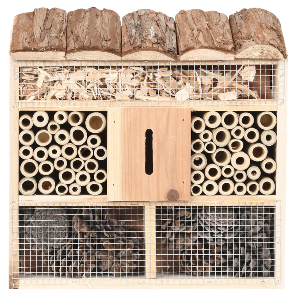 insekthotel 30x10x30 cm fyrretræ