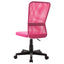 kontorstol 44x52x100 cm meshstof pink