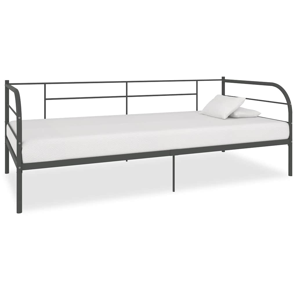 stel til daybed 90x200 cm metal grå