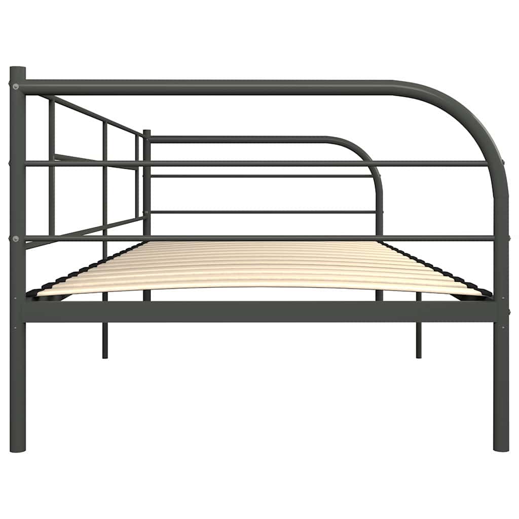 stel til daybed 90x200 cm metal grå