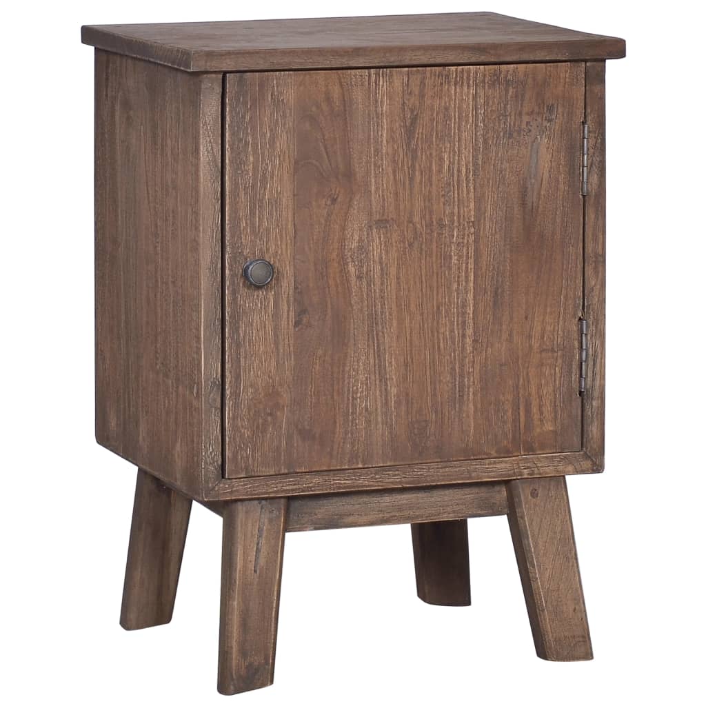 sengeskab 40x30x53 cm massivt teaktræ