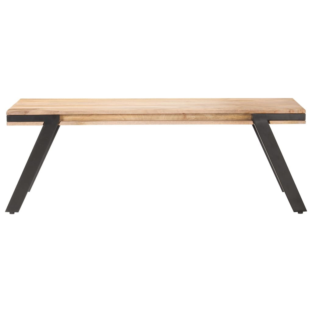 sofabord 114x65x40 cm massivt mangotræ