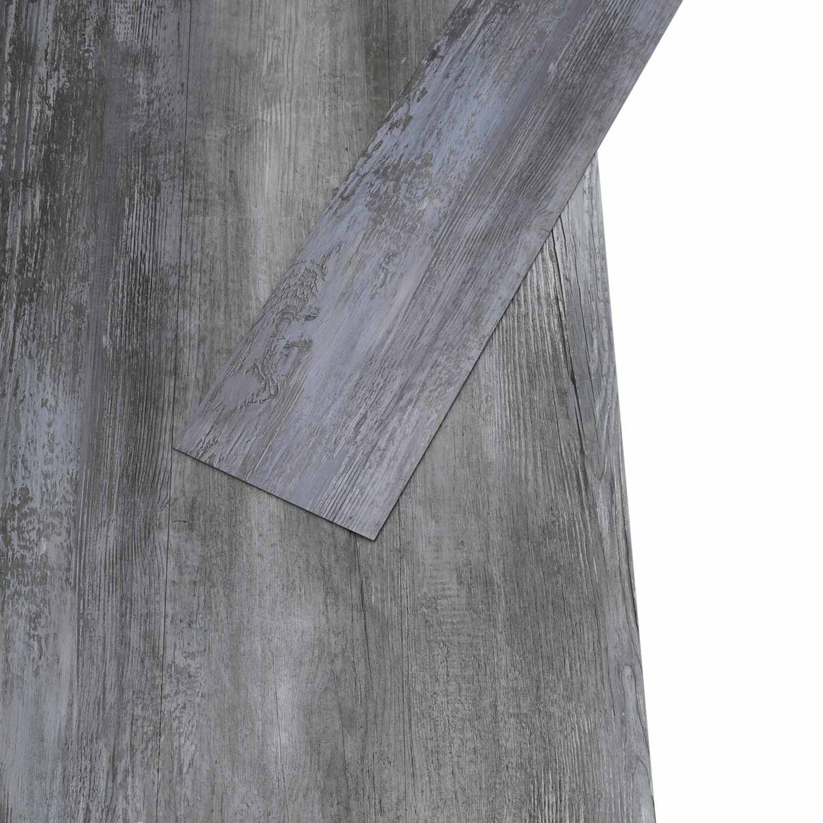 Selvklæbende Gulvplank Skinnende Grå 4,46 m² 32 stk. PVC
