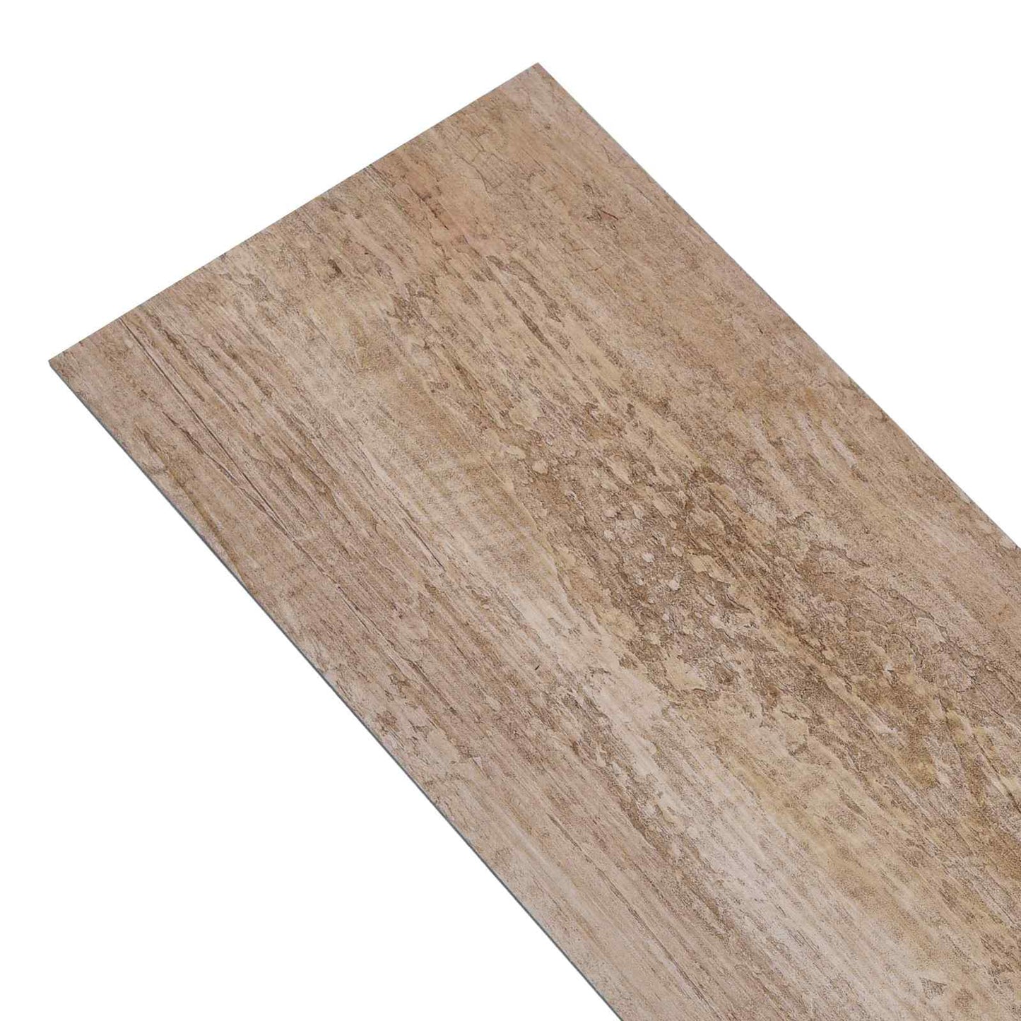 Gulvplanker Vasket træ 5,02 m² 36 stk. PVC