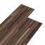 Gulvplanker Stribet brun 5,02 m² 36 stk. PVC