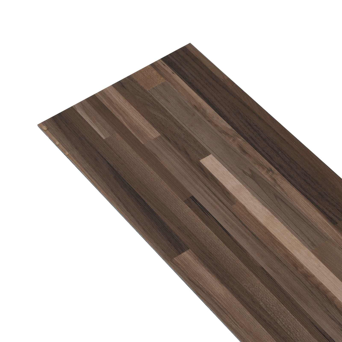 Gulvplanker Stribet brun 5,02 m² 36 stk. PVC