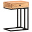 U-formet sidebord 45x30x61 cm massivt akacietræ