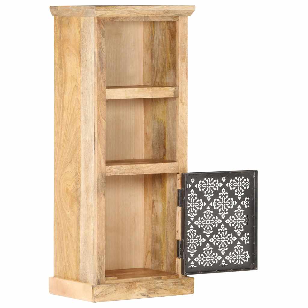 højskab med låge 45x32x110 cm massivt mangotræ