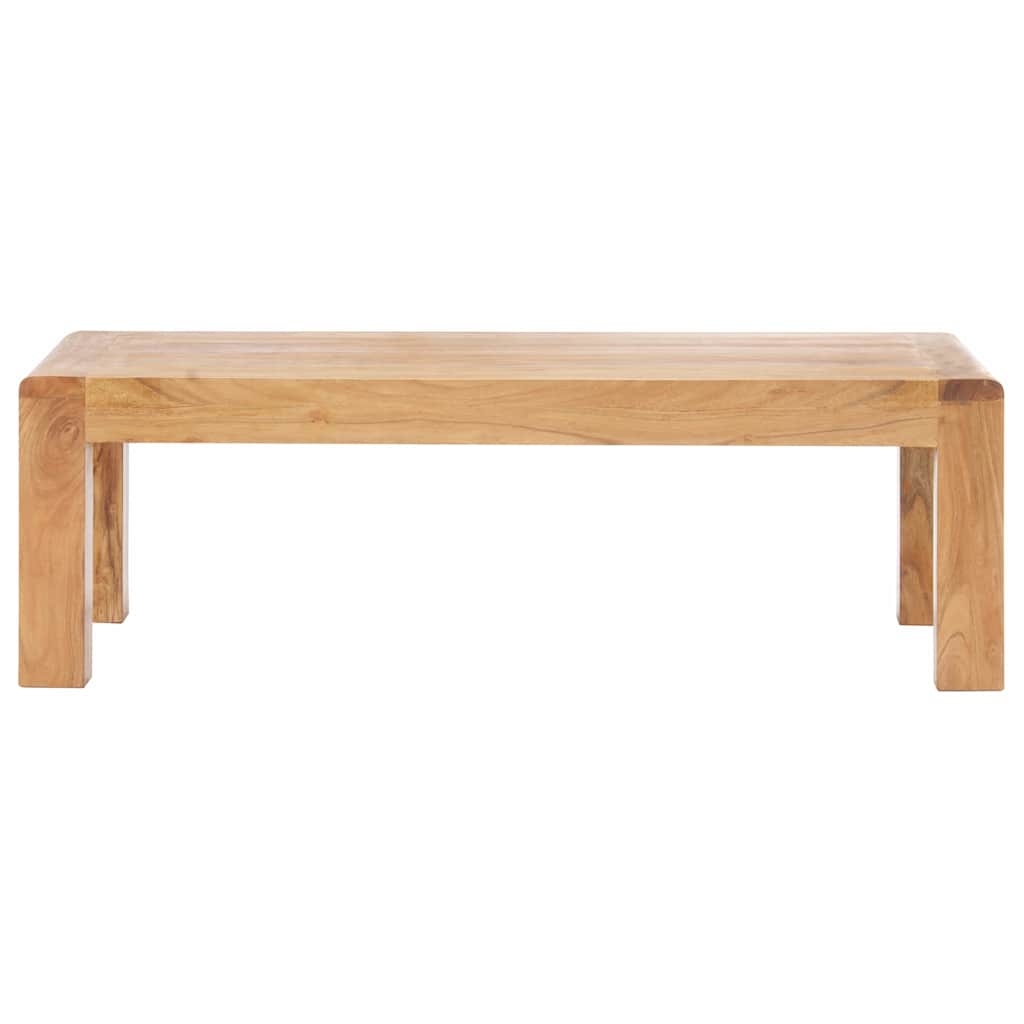 sofabord 110x60x35 cm massivt akacietræ med honningfinish