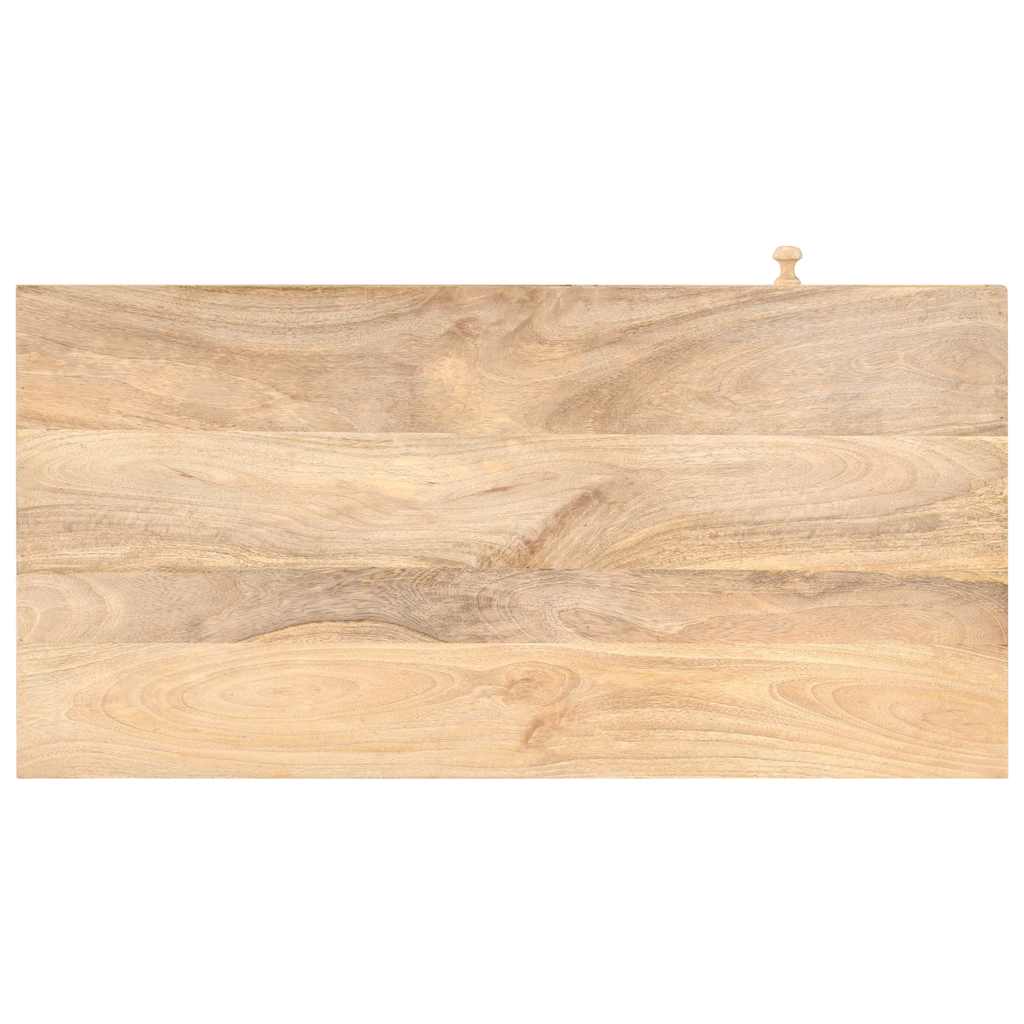 kosmetikbord 100x50x76 cm massivt mangotræ