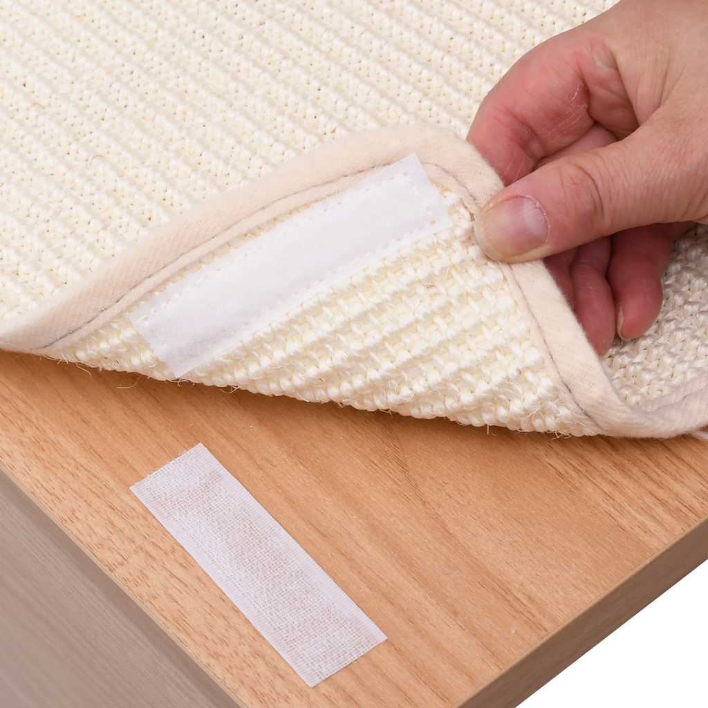 kattehus med kradsemåtte sisal 100 cm