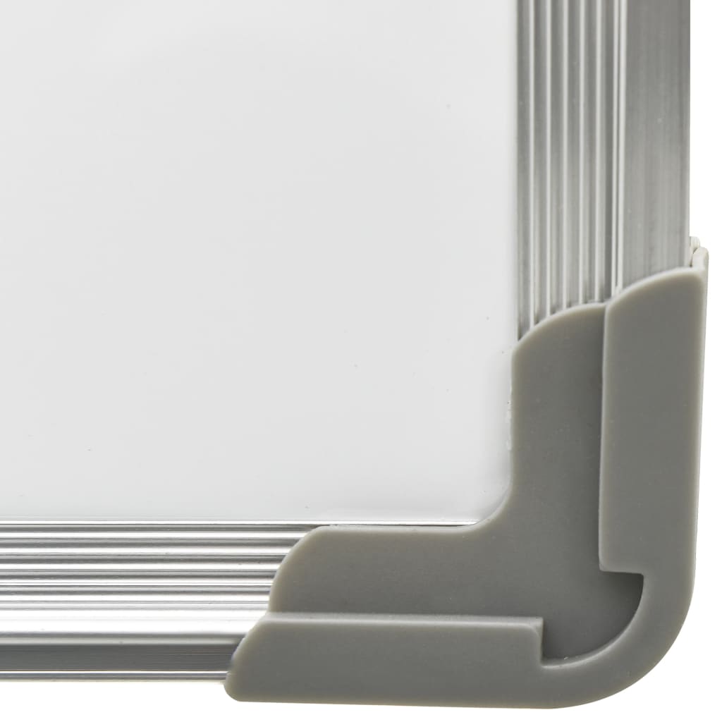 magnetisk whiteboard 50x35 cm stål hvid
