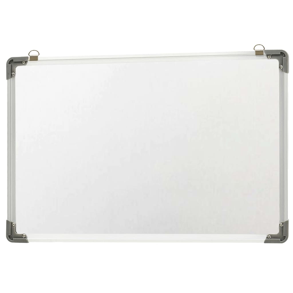 magnetisk whiteboard 60x40 cm stål hvid
