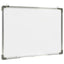 magnetisk whiteboard 70x50 cm stål hvid