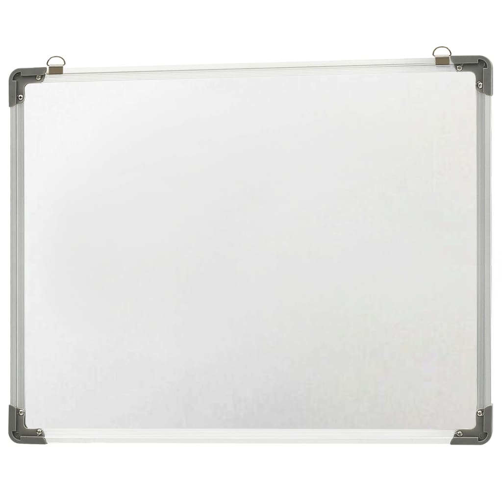 magnetisk whiteboard 70x50 cm stål hvid