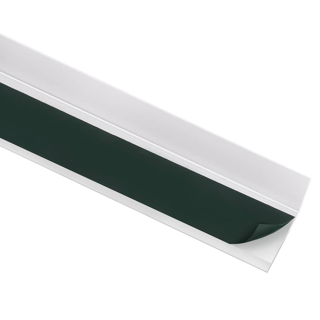 trappelister 15 stk. L-facon 90 cm aluminium sølvfarvet