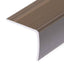 trappelister 15 stk. L-facon 90 cm aluminium brun