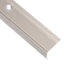 trappelister 15 stk. L-facon 90 cm aluminium champagnefarvet