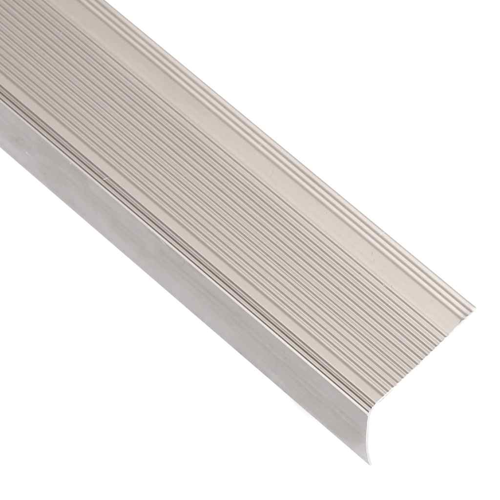 trappelister 5 stk. L-facon 90 cm aluminium champagnefarvet