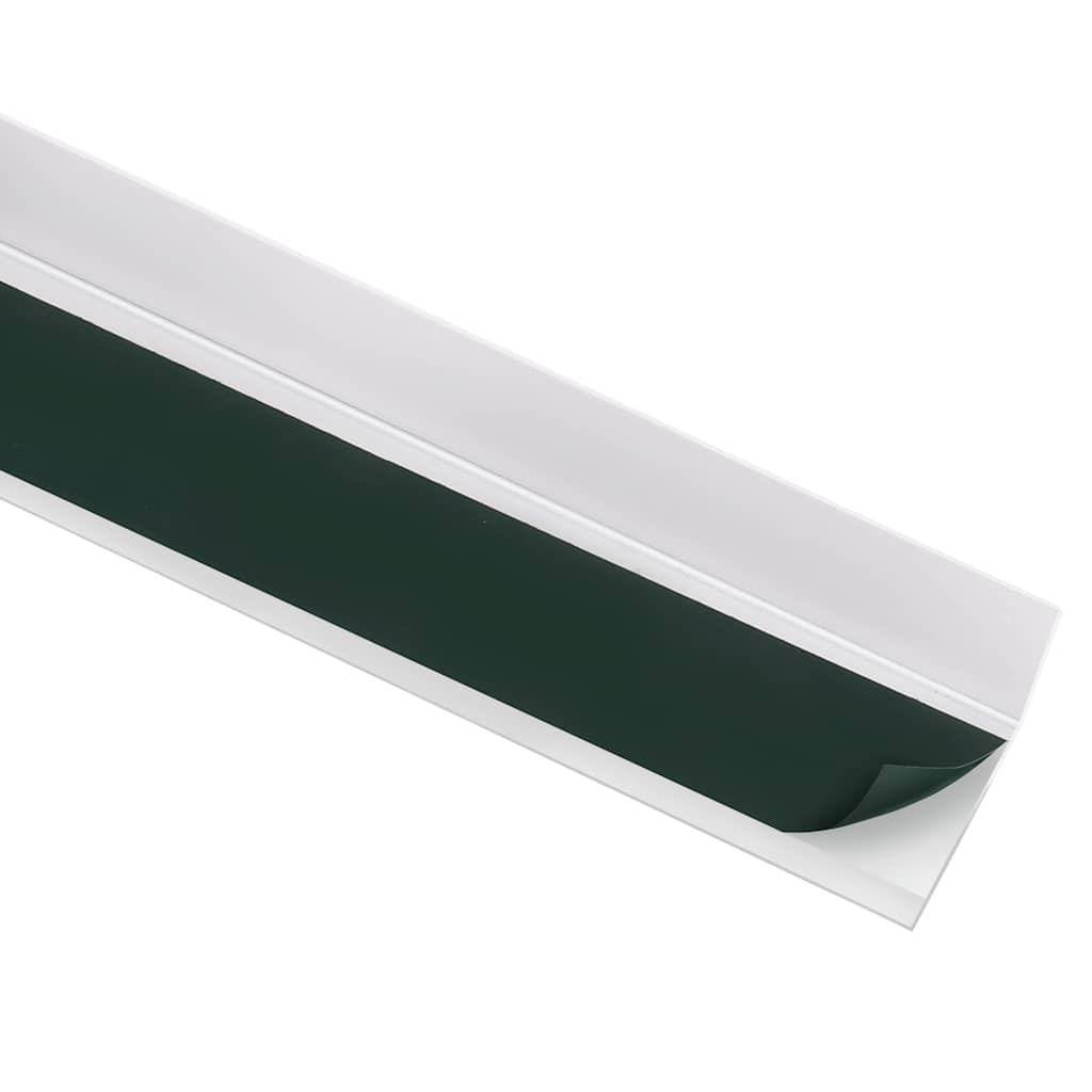 trappelister 5 stk. L-facon 100 cm aluminium sølvfarvet