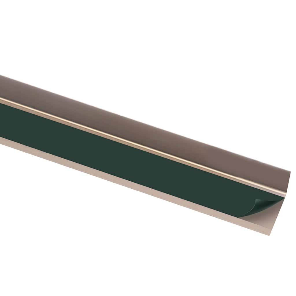 5 stk. trappelister L-facon 100 cm aluminium brun