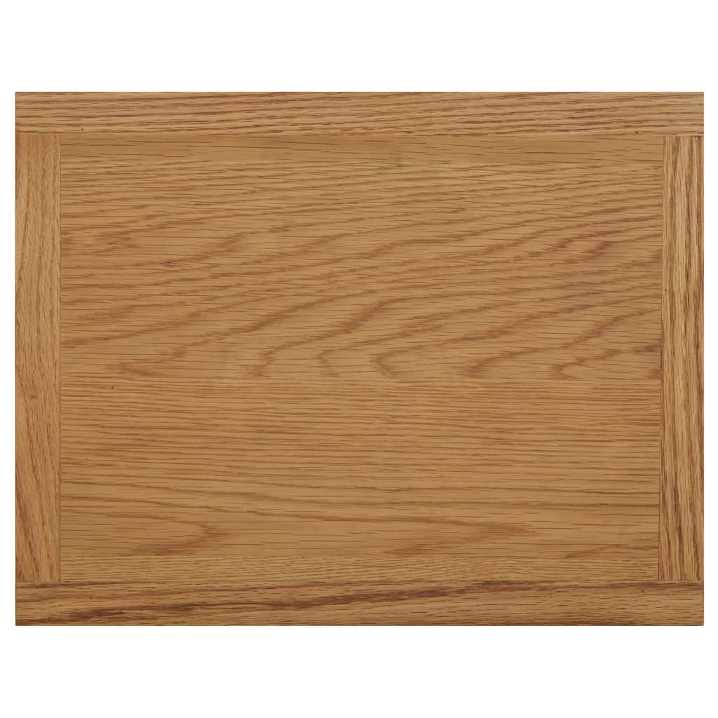 magasinstativ 45x35x55 cm massivt egetræ