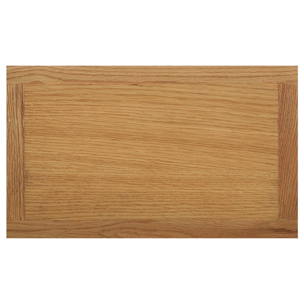 magasinstativ 45x27x42 cm massivt egetræ