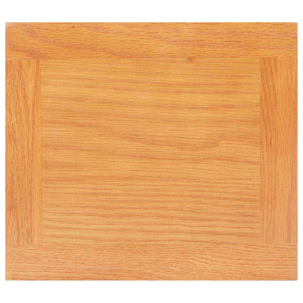 sidebord 27x24x55 cm massivt egetræ