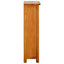 bogreol 45x22,5x82 cm massivt egetræ