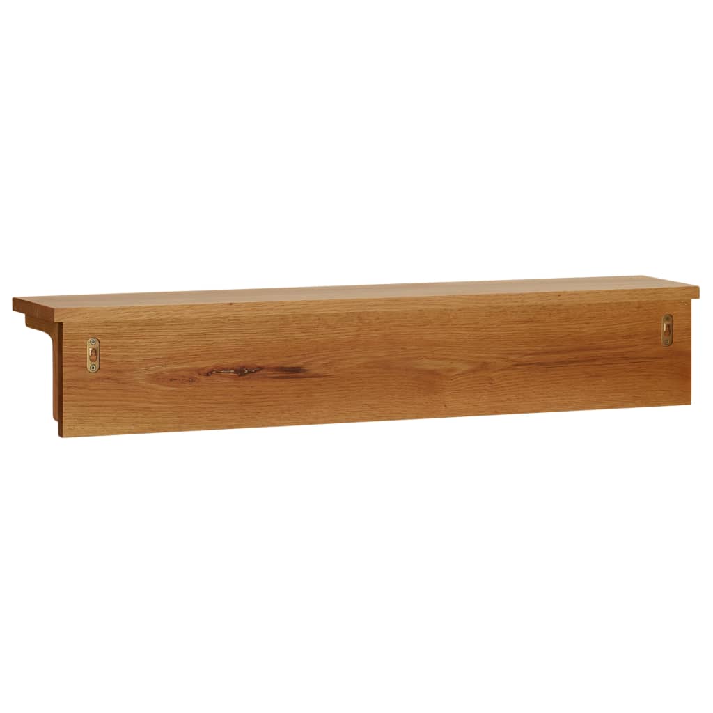 knagerække 90x16x16 cm massivt egetræ