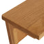 knagerække 90x16x16 cm massivt egetræ