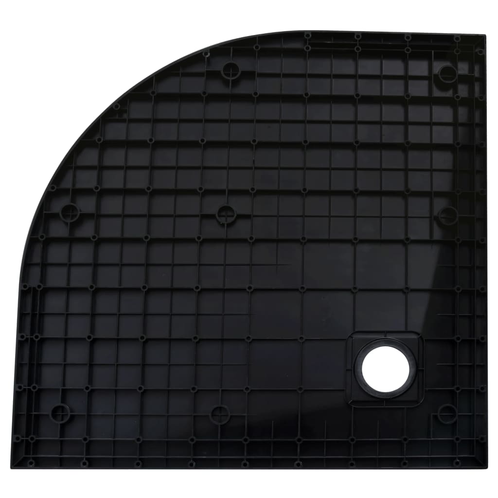 brusebakke SMC 90x90 cm sort