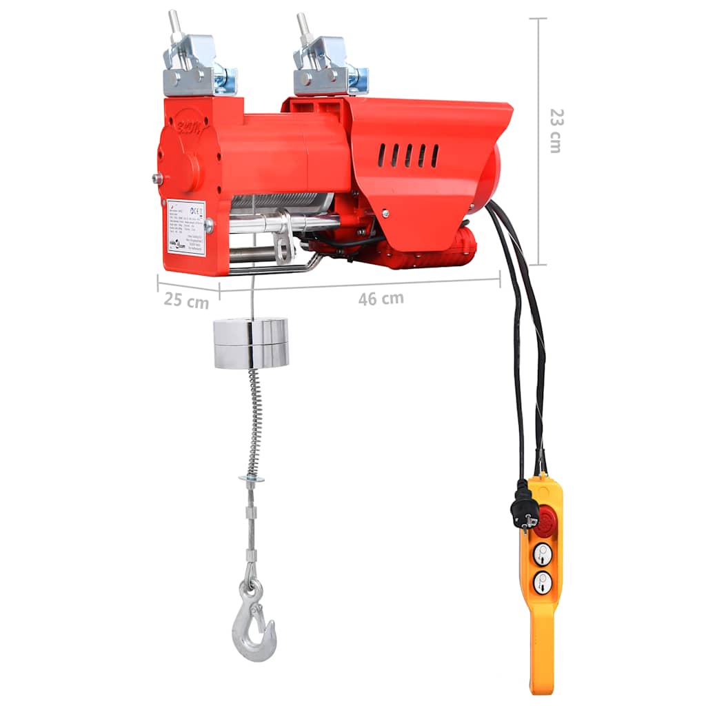 elektrisk hejs høj hastighed 300/600 kg 1300 W