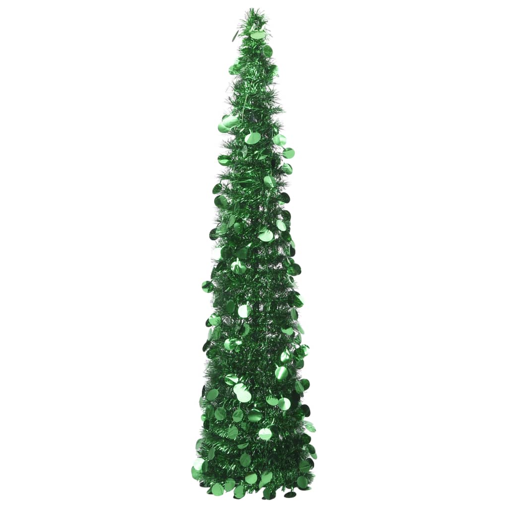 kunstigt pop op-juletræ 180 cm PET grøn