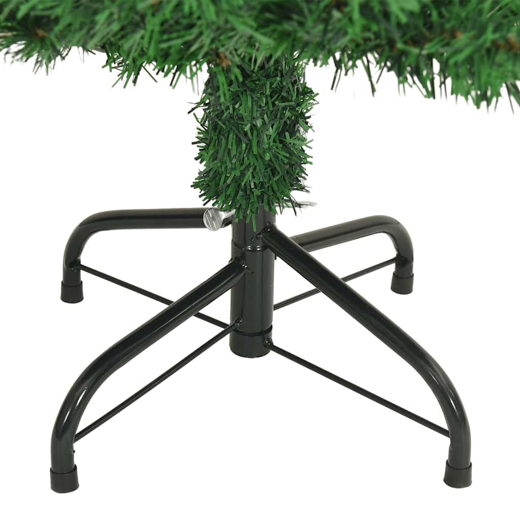 kunstigt juletræ med tykke grene 150 cm PVC grøn