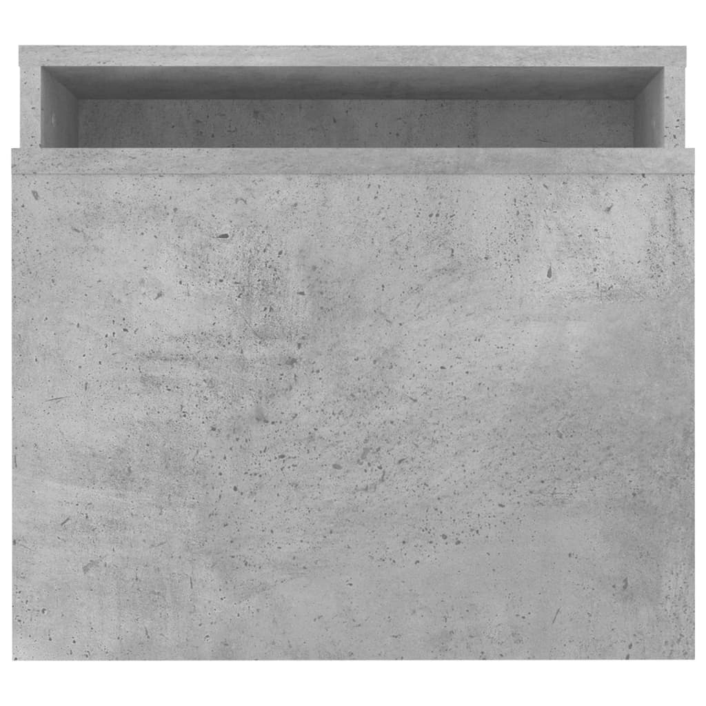 sofabordssæt 100x48x40 cm konstrueret træ betongrå
