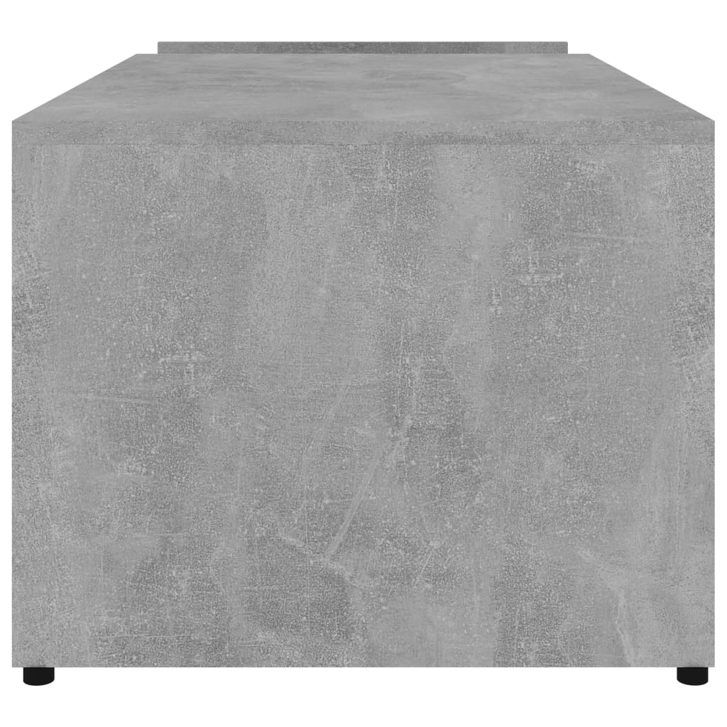sofabord 90x45x35 cm konstrueret træ betongrå