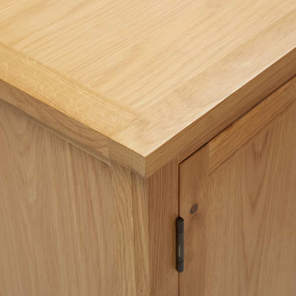 skab 45x32x85 cm massivt egetræ