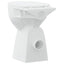 kantfrit toilet 7 cm ekstra højde soft close keramik hvid